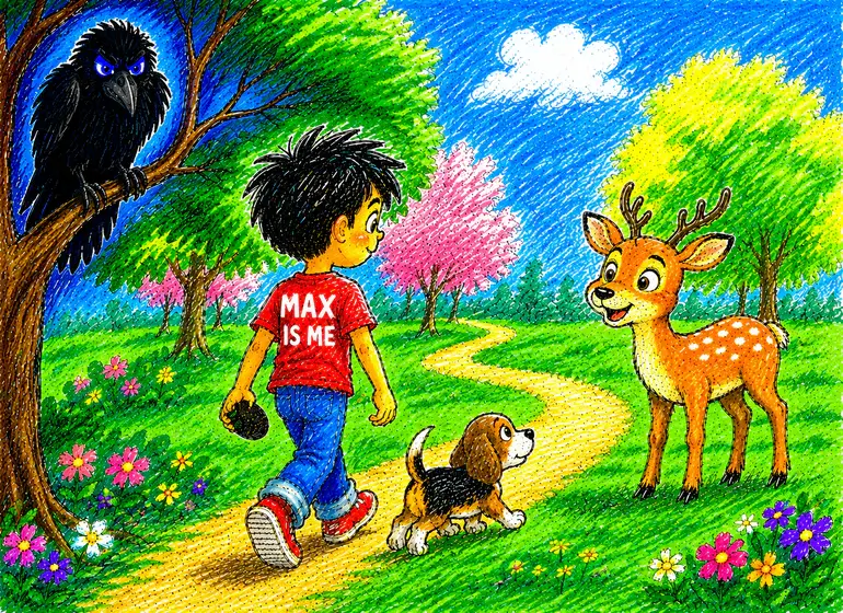 Max talks to the animals