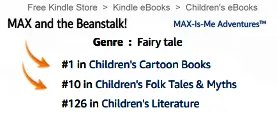 Amazon rankings for MAX and the Beanstalk